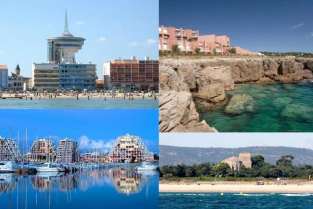 Appartement Palavas Les Flots T2 + Parking Prive エクステリア 写真